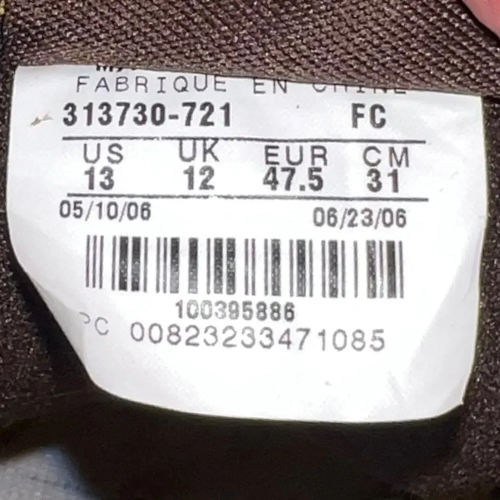 Nike 2006 Delta Force 3/4 Wheat Tan / Brown 313730-721 RARE Men's 13‎